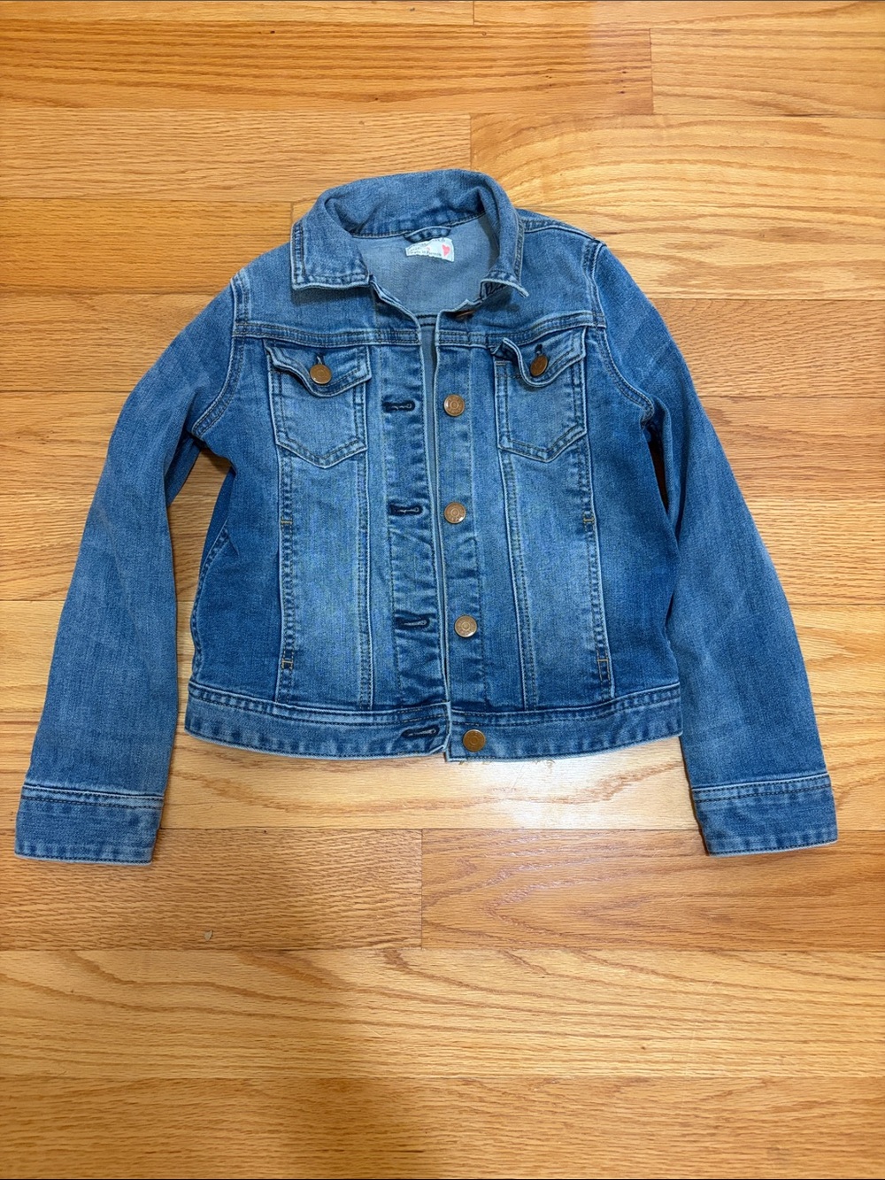 Crewcuts Kids Medium Blue Denim Jean Jacket
